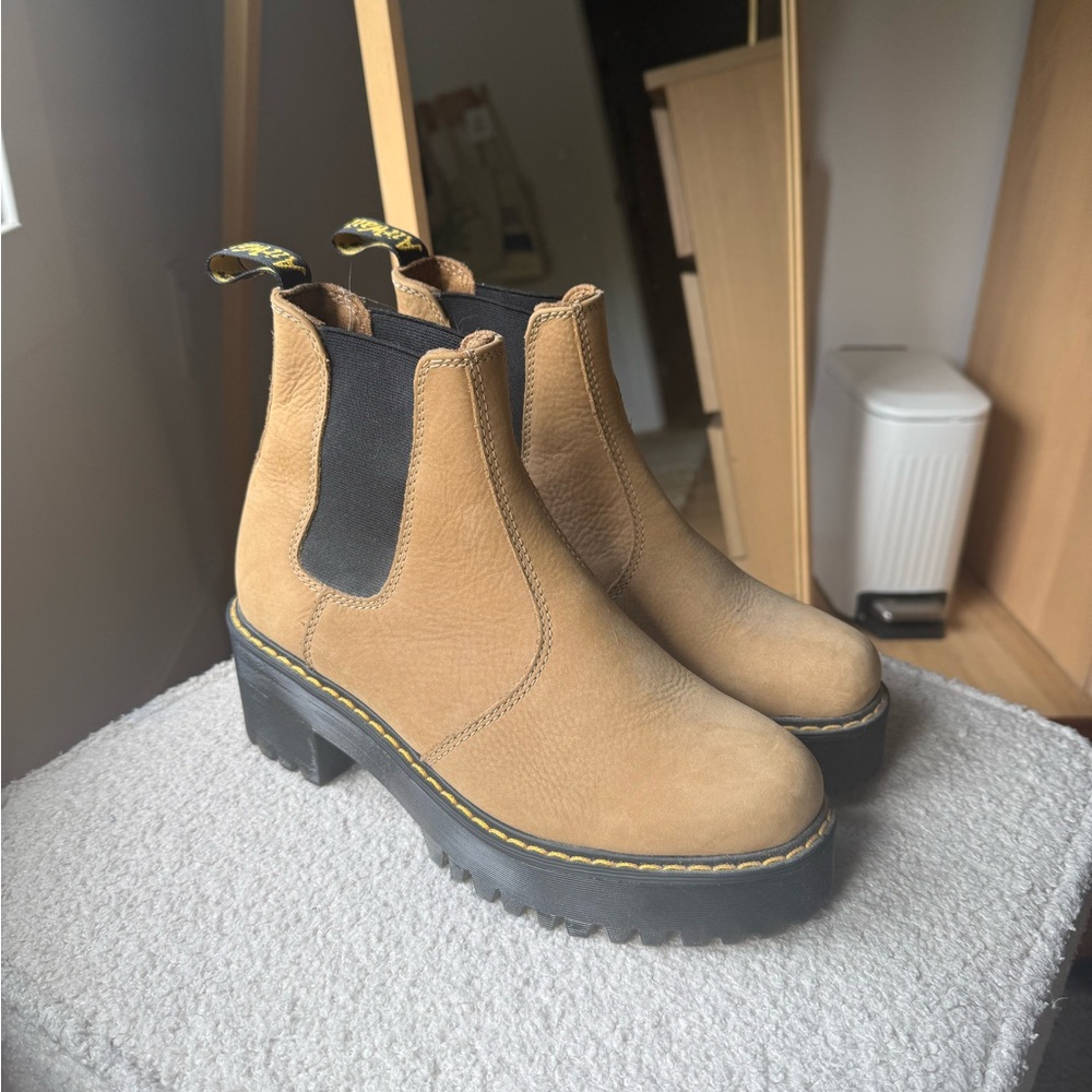 Doc Marten suede ankle boot, size 8, hardly worn